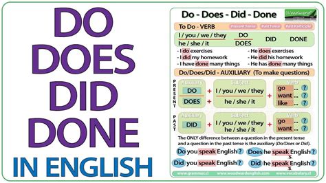 did or done|Using Did and Done Correctly .